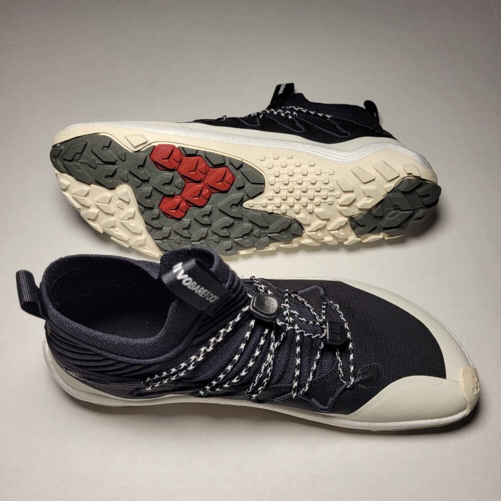 Vivobarefoot Primus Trail Flow Mid Womens in Obsidian - Picture 3 of 14